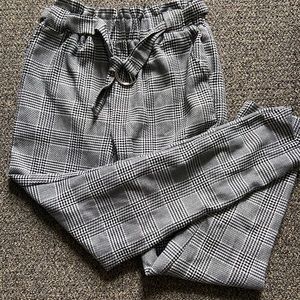 Gingham Dress Pants